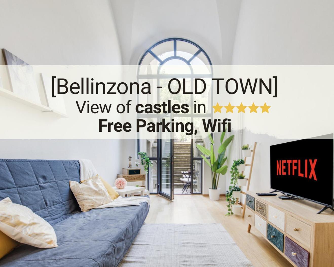 Bellinzona-Centro Storico Vista Castelli A ☆☆☆☆☆ Apartment Ngoại thất bức ảnh